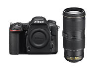 DSLR Nikon D500 с обектив 70-200mm f/4G ED VR