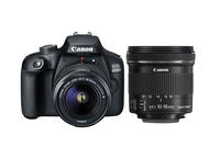 DSLR Canon EOS 4000D с 18-55mm DC III и 10-18mm IS STM