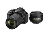 DSLR Nikon D5600 с 18-140mm VR и DX 35mm f/1.8G