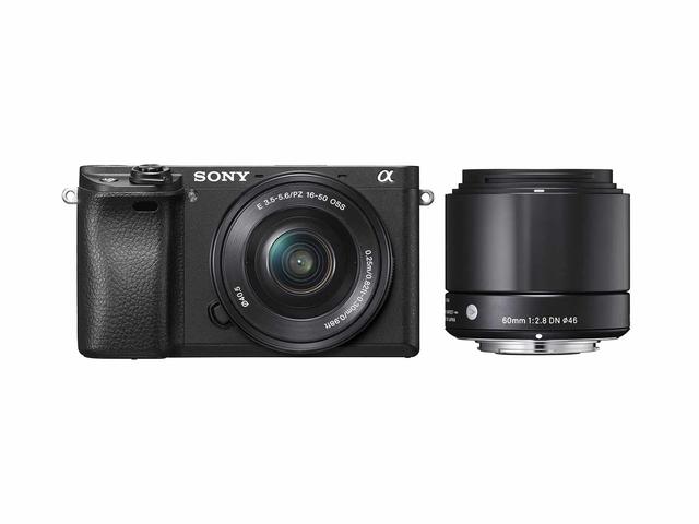 Mirrorless Sony Alpha 6300 с 16-50mm PZ OSS и Sigma 60mm f/2.8 DN