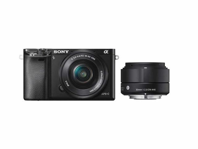 Mirrorless Sony Alpha 6000 с 16-50mm OSS и Sigma 30mm EX DN Art