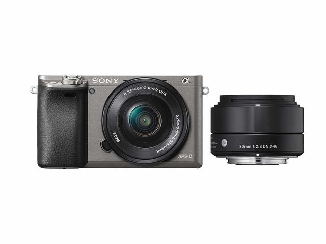 Mirrorless Sony Alpha 6000 с 16-50mm OSS и Sigma 30mm EX DN Art