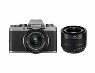 Mirrorless Fujifilm X-T100 с 15-45mm OIS PZ и Zeiss Touit 32mm f/1.8