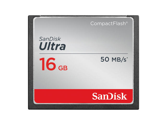 Карти памет 16GB CompactFlash SanDisk Ultra 50MB/s