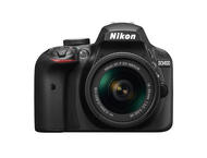 DSLR Nikon D3400 с обектив AF-P 18-55mm f/3.5-5.6G VR