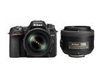 DSLR Nikon D7500 с 18-105mm VR и DX 35mm f/1.8G