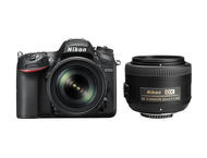 DSLR Nikon D7200 с 18-105mm VR и DX 35mm f/1.8G