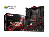 Дънни платки Комплект MSI H370 GAMING PLUS + MSI GeForce GTX 1050 Ti GAMING 4G + MSI MAG BUNKER