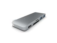 Кабели и Адаптери Satechi USB-C Pass Through USB Hub
