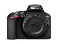 DSLR Nikon D3500 с обектив Nikon AF-P 18-55mm VR и Nikon DSLR Accessory Kit - чанта + SD 32GB