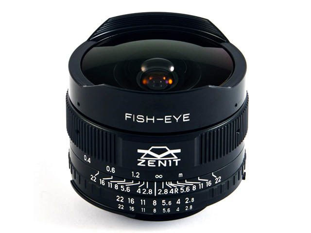 DSLR обективи Zenit Zenitar 16mm f/2.8 Fisheye за Nikon
