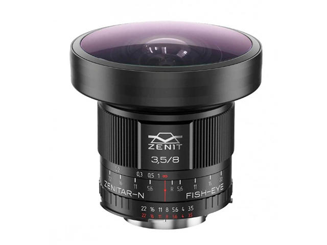 DSLR обективи Zenit Zenitar 8mm f/3.5 Fisheye за Nikon