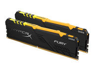 Оперативна памет 32GB (2х16GB) DDR4 2666MHz Kingston HyperX FURY RGB