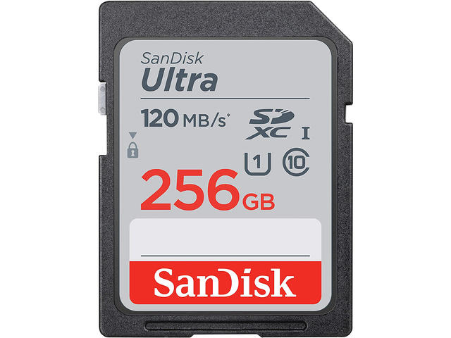 Карти памет Sandisk Ultra SDHC, 256GB