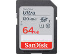 Карти памет Sandisk Ultra SDHC, 64GB
