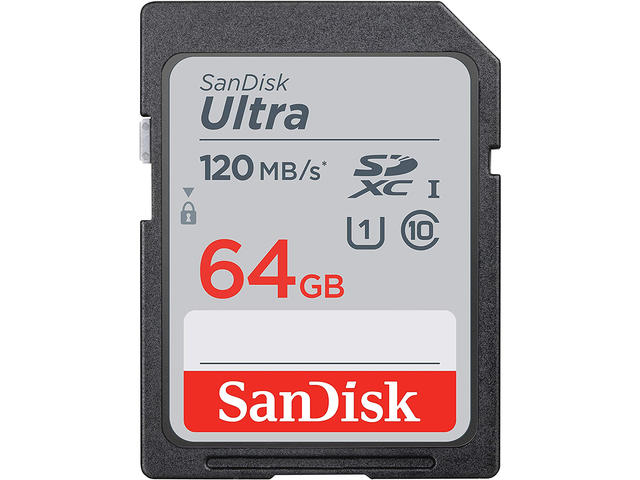 Карти памет Sandisk Ultra SDHC, 64GB