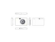 Компактни фотоапарати Canon Zoemini S Pearl White