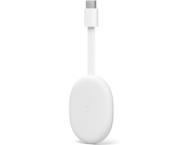 Плейъри Google Chromecast with Google TV, HDMI, Бял