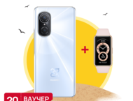 Смартфони Huawei nova 9 SE, Midnight Black + Huawei Band 6 Amber Sunrise