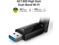 Безжични адаптери TP-Link Archer T3U Plus