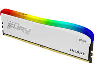 Оперативна памет 16GB DDR4 3200 MT/s Kingston FURY BEAST White RGB Special Edition