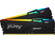 Оперативна памет 32GB (2x16GB) DDR5 6000 MT/s Kingston FURY BEAST RGB