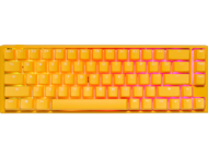 Клавиатури Ducky One 3 Yellow SF 65, Cherry MX Red суичове