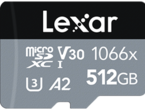 Карти памет 512GB Lexar® High-Performance 1066x microSDXC™ UHS-I, C10 A2 V30 U3