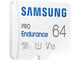 Карти памет Samsung 64GB microSD PRO Endurance with Adapter, Class10