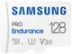 Карти памет Samsung 128GB microSD PRO Endurance with Adapter, Class10