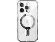 Калъфи Speck Presidio Perfect-Clear Grip MagSafe with ClickLock iPhone 15 Pro,  Clear/Chrome  