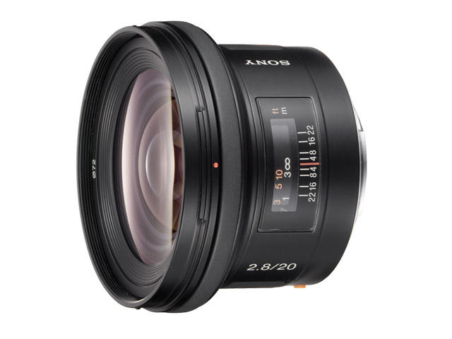 DSLR обективи Sony SAL 20mm f/2.8