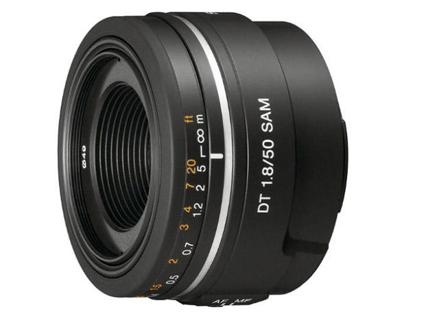 DSLR обективи Sony SAL 50mm f/1.8 DT SAM