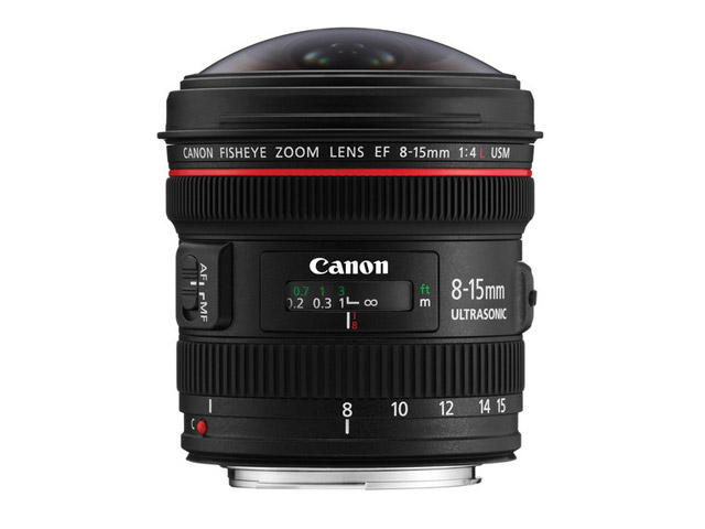 DSLR обективи Canon EF 8-15mm f/4L Fisheye USM