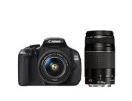 DSLR Canon EOS 600D с обективи 18-55mm DC III и 75-300mm DC III