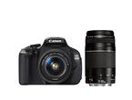 DSLR Canon EOS 600D с обективи 18-55mm DC III и 75-300mm DC III