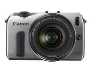 Mirrorless Canon EOS M с обектив 18-55mm и светкавица Speedlite 90EX