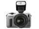 Mirrorless Canon EOS M с обектив 18-55mm и светкавица Speedlite 90EX