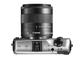 Mirrorless Canon EOS M с обектив 18-55mm и светкавица Speedlite 90EX