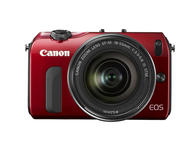 Mirrorless Canon EOS M с обектив 18-55mm и светкавица Speedlite 90EX