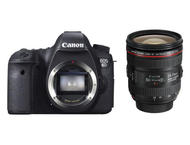 DSLR Canon EOS 6D с обектив 24-70mm L IS USM