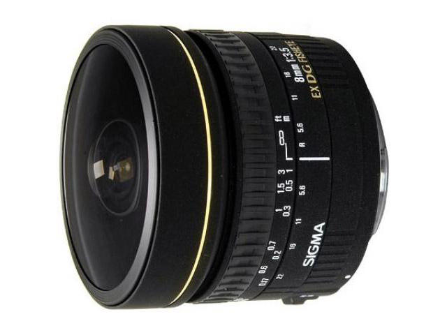 DSLR обективи Sigma 8mm f/3.5 EX DG Circular Fisheye 