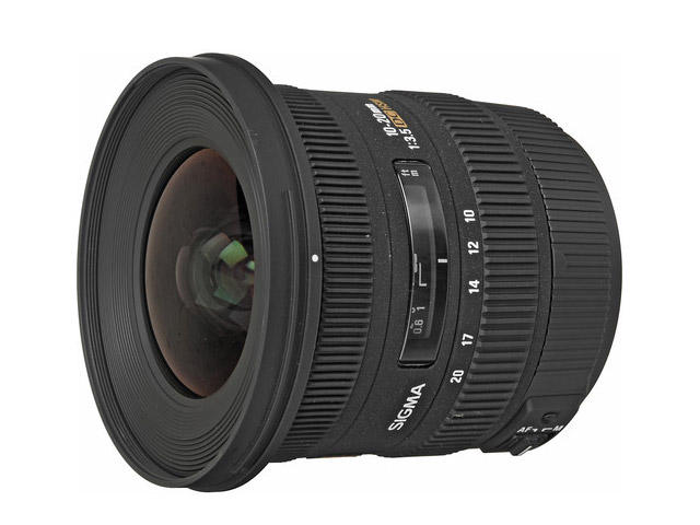 DSLR обективи Sigma 10-20mm f/3.5 EX DC HSM