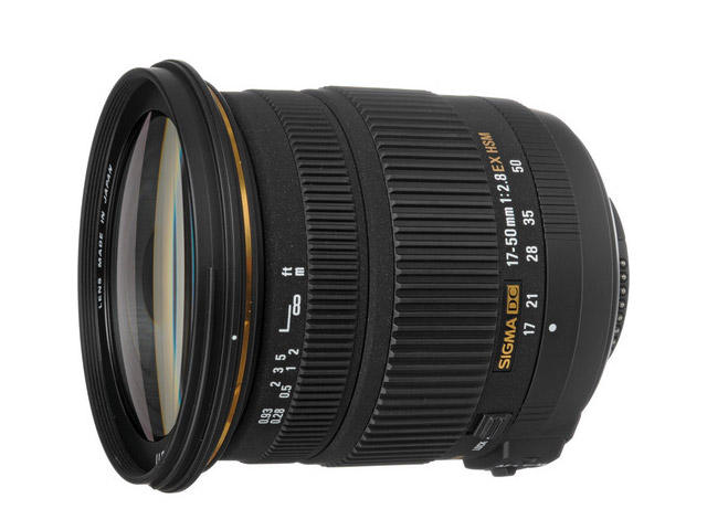 DSLR обективи Sigma 17-50mm f/2.8 EX DC OS HSM