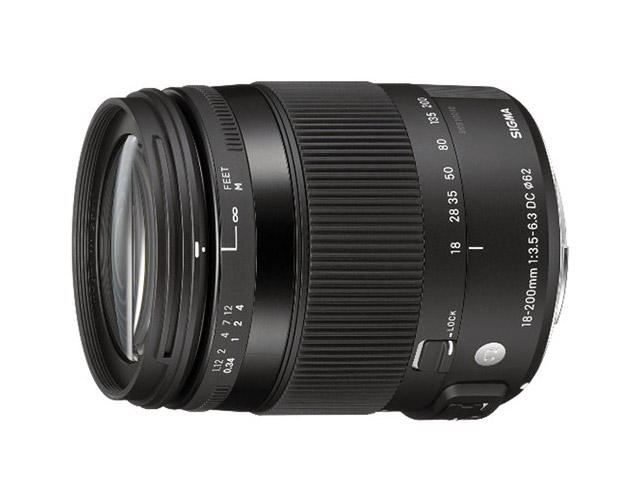 DSLR обективи Sigma 18-200mm f/3.5-6.3 DC Macro OS HSM