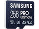 Карти памет 256GB Samsung PRO Ultimate microSD kарта с четец (2023)