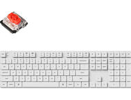 Клавиатури Keychron K5 Pro White QMK/VIA Full-Size Low-Profile Gateron Red Switch, White Backlight