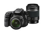 DSLR Sony Alpha 58 с обективи 18-55mm SAM II и 55-200mm SAM