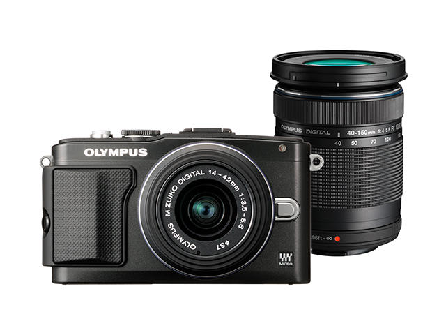 Mirrorless Olympus Pen E-PL5 с 14‑42mm f/3.5‑5.6 II R и ED 40‑150mm f/4.0‑5.6 R