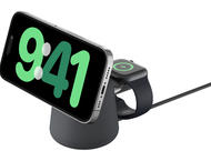 Зарядни устройства  BoostCharge Pro Sale 2-in-1 Wireless Charging Dock with MagSafe 15W, Charcoal